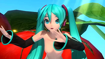 Anime girl dancing naked popipo project diva