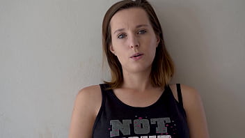 Hot brunette smoking tease