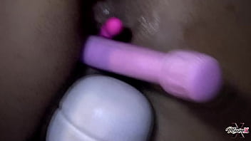 Maxine x takes all those toys in the pussy she's a sex maniac