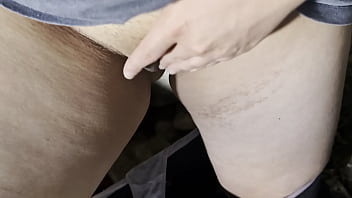 I secretly masturbate in an abandoned place