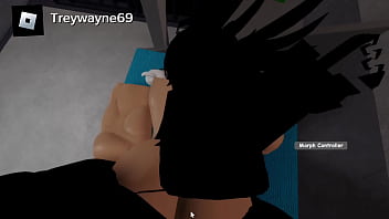 Breaking a white ass