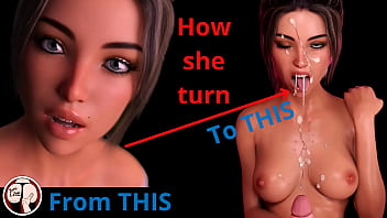 Super slim decent student jossy turn to bad girl from first meeting