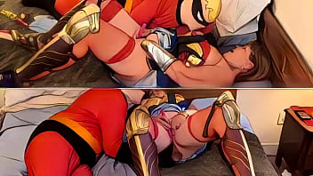 Old mature in ai animation as wonder woman is mr incredible’s favorite sexual partner he likes orgasming & cumming in her