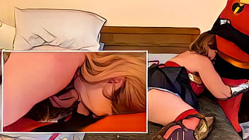 Old mature in ai animation as wonder woman is mr incredible’s favorite sexual partner he likes orgasming & cumming in her