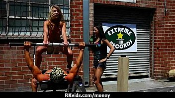 Sexy wild chick gets paid to fuck 2