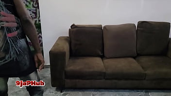 Ebony big ass house agent fucks his client