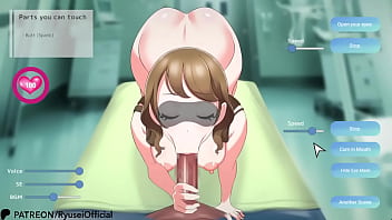 Busty anime woman gets a health checkup but got tricked into sex instead~