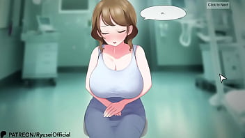 Busty anime woman gets a health checkup but got tricked into sex instead~