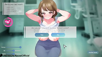 Busty anime woman gets a health checkup but got tricked into sex instead~
