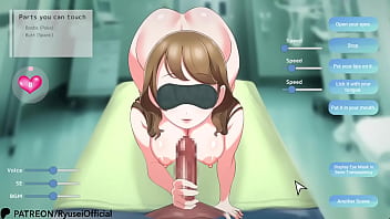 Busty anime woman gets a health checkup but got tricked into sex instead~