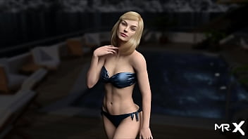 Shows white panties during training