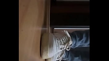 Good morning today in white nylon tights •if you want to see more check out of ️#feet #feetworld #fe