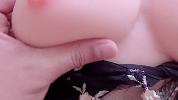 Her tits are huge and her pussy’s tight—tantaly doll breeding fantasy