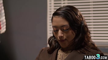 Naughty couple lure a naive latin slut into wild threesome fuck