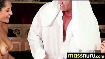 Slippery nuru massage for lucky dude 7