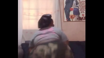 Bad girl twerking to dancehall