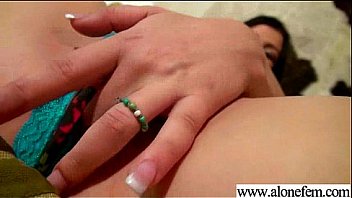 Hot sexy girl insert sex toys in her holes vid 10