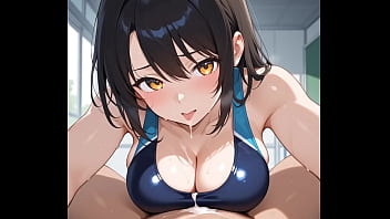 Fit ai girl rides you at the gym – creamy finish on the mat Fit ai girl rides you at the gym – creamy finish on the mat