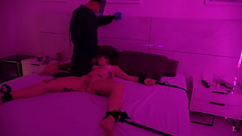 Sexy isabel moon gets picked up tied down teased & fucked by teddy tarantino