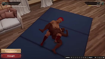 Darius vs lillith nf3d mixed kinky wrestling