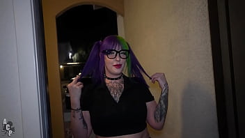 Pawg slut fucks professor in order to get a passing grade