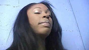 Ebony teases then gives a good blowjob 8