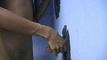 Ebony teases then gives a good blowjob 8