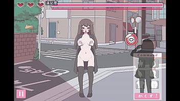 Girl shows boobs and vagina