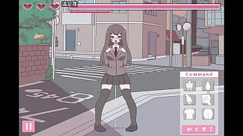 Girl shows boobs and vagina