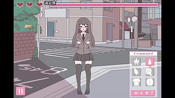 Girl shows boobs and vagina