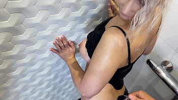 Double blowjob before pajama photoshoot pov blowjob