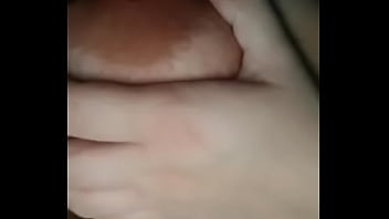 Blonde bitch loves her nips