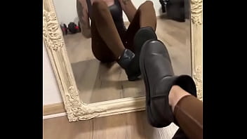 Hello look at my sweaty feet and enjoy full video on of #socks #boots #bootsfetish #blacksocks #pedsocks #feet