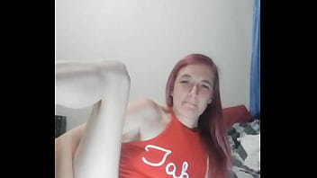 Horny slut ami fucks her pussy late at night