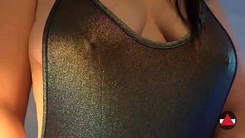 Sexy fetish outfit ruined