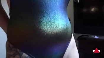 Sexy fetish outfit ruined