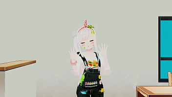 Airani lofifteen hentai hololive vtuber undress dance cupid song mmd 3d yellow eyes clip
