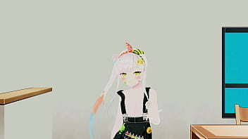 Airani lofifteen hentai hololive vtuber undress dance cupid song mmd 3d yellow eyes clip