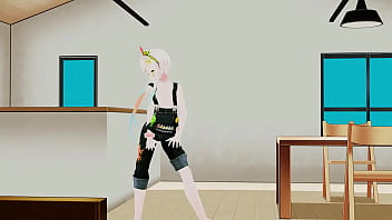 Airani lofifteen hentai hololive vtuber undress dance cupid song mmd 3d yellow eyes clip