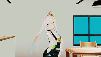 Airani lofifteen hentai hololive vtuber undress dance cupid song mmd 3d yellow eyes clip