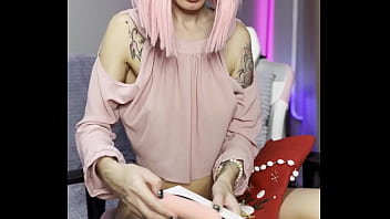 Trying new santa's gift for my pussy and getting hot orgasm