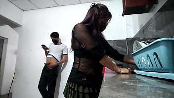 What's the neighbor doing he masturbates while looking at me like a degenerate