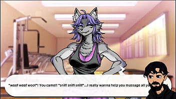 Lewd gym milf teaches us the correct position to exercise