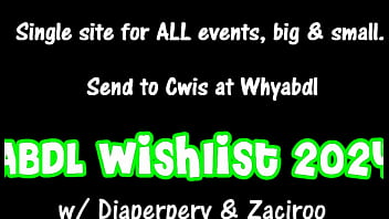 Diaperpervs 2024 abdl wishlist