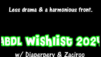 Diaperpervs 2024 abdl wishlist