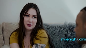 Teen babysitter masturbating on the couch