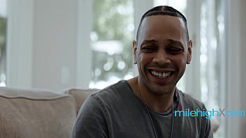 Teen babysitter masturbating on the couch