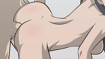 Hentai burnette casual from behind