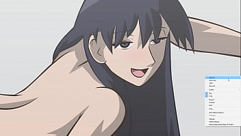 Hentai burnette casual from behind