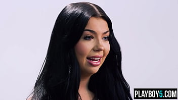 Ozzie teen with big curves does a podcast about sexuality and orgasms